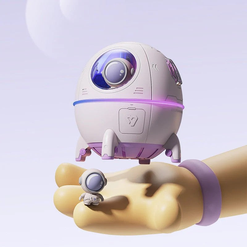 220mL USB Rechargeable Air Humidifier with 7-Color Light